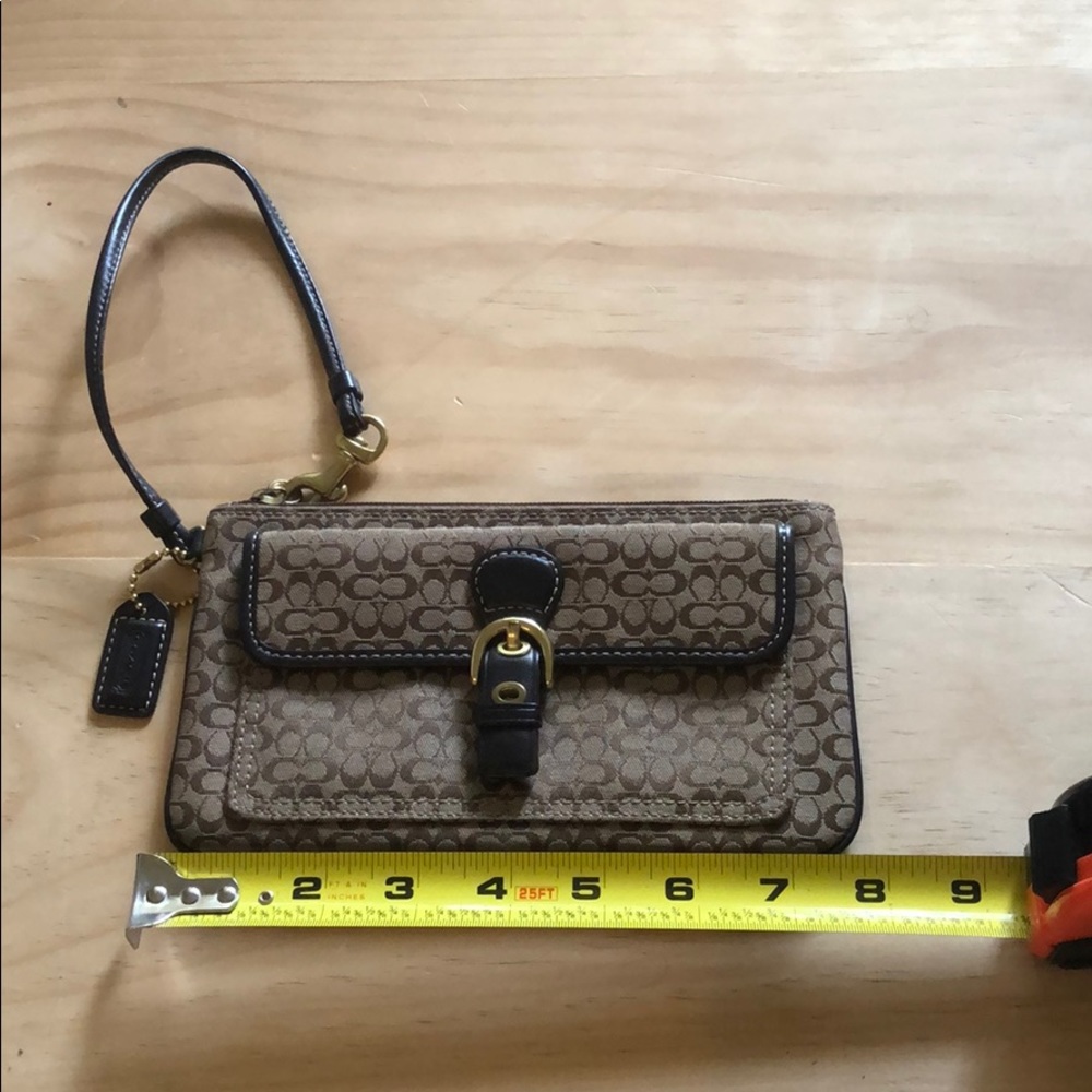 Coach wristlet